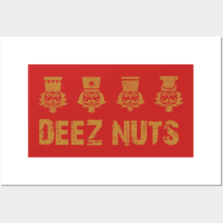 deez nuts retro brown Posters and Art